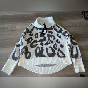 OLIVER.O animal print sweater new with tags